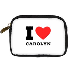 I Love Carolyn Digital Camera Leather Case by ilovewhateva