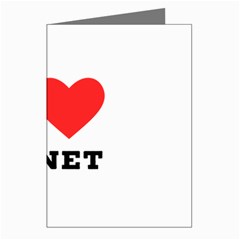 I Love Janet Greeting Cards (pkg Of 8) by ilovewhateva