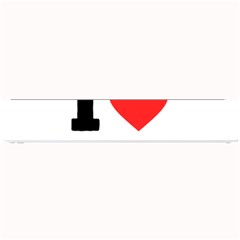 I Love Janet Small Bar Mat by ilovewhateva