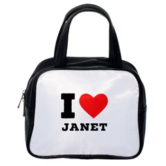 I Love Janet Classic Handbag (one Side) by ilovewhateva