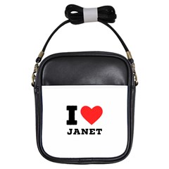 I Love Janet Girls Sling Bag by ilovewhateva