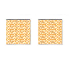 Pattern 110 Cufflinks (square) by GardenOfOphir