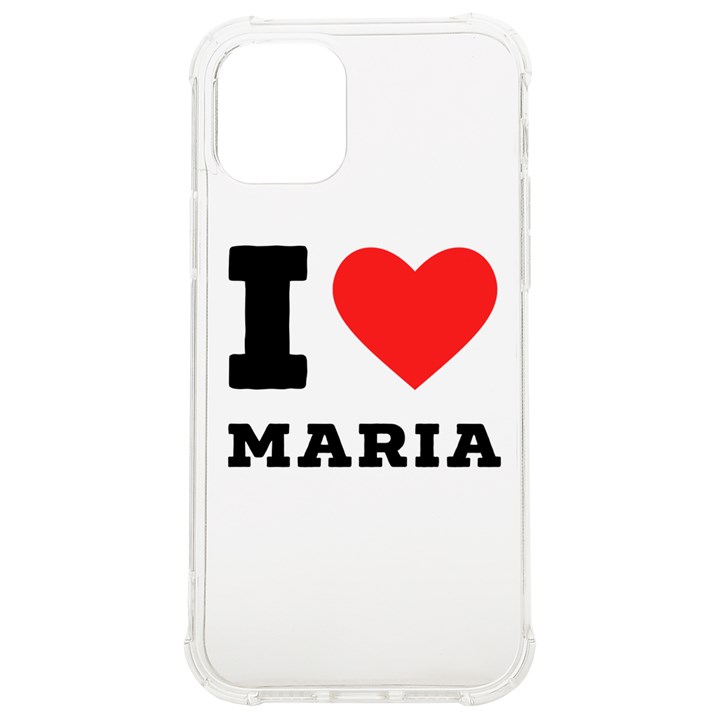 I love maria iPhone 12/12 Pro TPU UV Print Case
