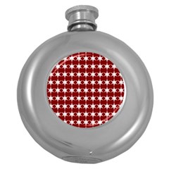 Pattern 152 Round Hip Flask (5 Oz) by GardenOfOphir