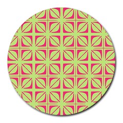 Pattern 165 Round Mousepad by GardenOfOphir