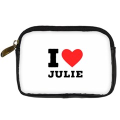 I Love Julie Digital Camera Leather Case by ilovewhateva