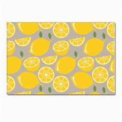 Lemon Background Lemon Wallpaper Postcards 5  X 7  (pkg Of 10) by Semog4