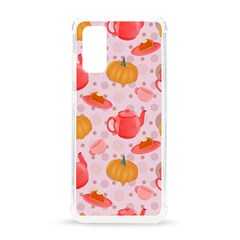 Pumpkin Tea Cup Pie Dessert Samsung Galaxy S20 6 2 Inch Tpu Uv Case by Semog4