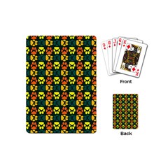 Pattern 215 Playing Cards Single Design (mini) by GardenOfOphir