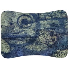 Elemental Beauty Abstract Print Velour Seat Head Rest Cushion by dflcprintsclothing