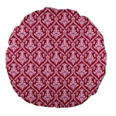 Pattern 248 Large 18  Premium Flano Round Cushions by GardenOfOphir