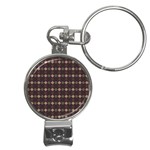 Pattern 254 Nail Clippers Key Chain