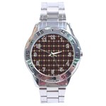 Pattern 254 Stainless Steel Analogue Watch