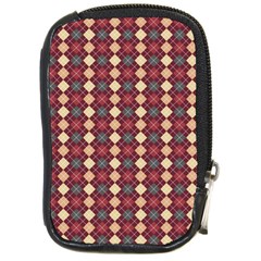 Pattern 259 Compact Camera Leather Case by GardenOfOphir
