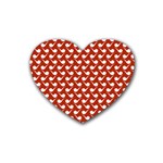 Pattern 275 Rubber Heart Coaster (4 pack)