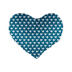 Pattern 277 Standard 16  Premium Flano Heart Shape Cushions