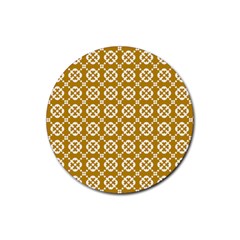 Pattern 296 Rubber Coaster (round) by GardenOfOphir