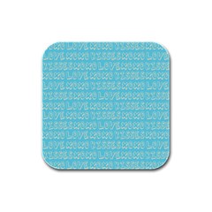 Pattern 316 Rubber Square Coaster (4 Pack) by GardenOfOphir