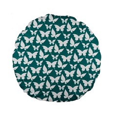 Pattern 329 Standard 15  Premium Flano Round Cushions by GardenOfOphir