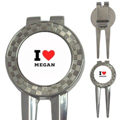 I Love Megan 3-in-1 Golf Divots by ilovewhateva