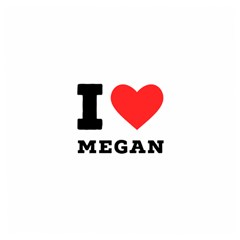I Love Megan Wooden Puzzle Square