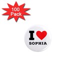 I love sophia 1  Mini Magnets (100 pack) 