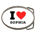 I love sophia Belt Buckles