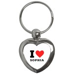 I love sophia Key Chain (Heart)
