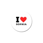 I love sophia Golf Ball Marker (4 pack)