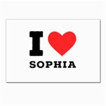 I love sophia Postcards 5  x 7  (Pkg of 10)