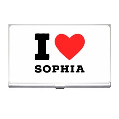 I Love Sophia Business Card Holder by ilovewhateva