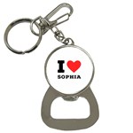 I love sophia Bottle Opener Key Chain
