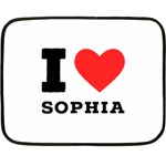 I love sophia Fleece Blanket (Mini)