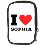 I love sophia Compact Camera Leather Case