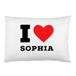 I love sophia Pillow Case (Two Sides)