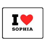 I love sophia Fleece Blanket (Small)
