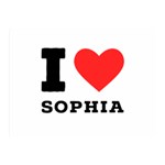 I love sophia Premium Plush Fleece Blanket (Mini)