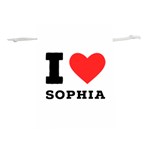 I love sophia Lightweight Drawstring Pouch (S)