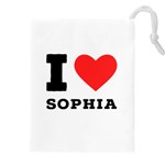 I love sophia Drawstring Pouch (4XL)