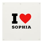I love sophia Banner and Sign 3  x 3 