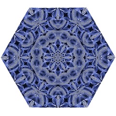 Mandala Pattern Rosette Kaleidoscope Abstract Wooden Puzzle Hexagon by Jancukart