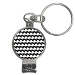 Pattern 361 Nail Clippers Key Chain