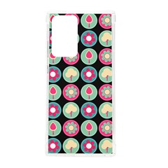 Chic Floral Pattern Samsung Galaxy Note 20 Ultra Tpu Uv Case by GardenOfOphir