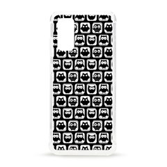 Black And White Owl Pattern Samsung Galaxy S20 6 2 Inch Tpu Uv Case