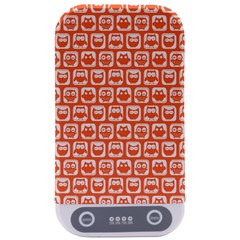 Coral And White Owl Pattern Sterilizers by GardenOfOphir