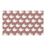 Cute Whale Illustration Pattern Banner and Sign 5  x 3 
