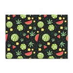 Watermelon Berry Patterns Pattern Sticker A4 (100 pack)