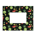 Watermelon Berry Patterns Pattern White Tabletop Photo Frame 4 x6 