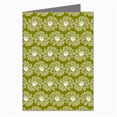 Gerbera Daisy Vector Tile Pattern Greeting Cards (pkg Of 8) by GardenOfOphir