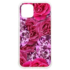 Roses Pink Tourmaline Seamless Iphone 12/12 Pro Tpu Uv Print Case by Jancukart